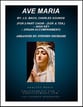 Ave Maria (Sop. & Ten.) High Key Two-Part choral sheet music cover